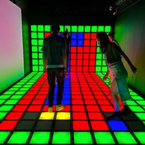 Wholesale Led Floor 30x30cm Interactive Light Active 99 Game Interactive Dance Floor Game Room from china suppliers