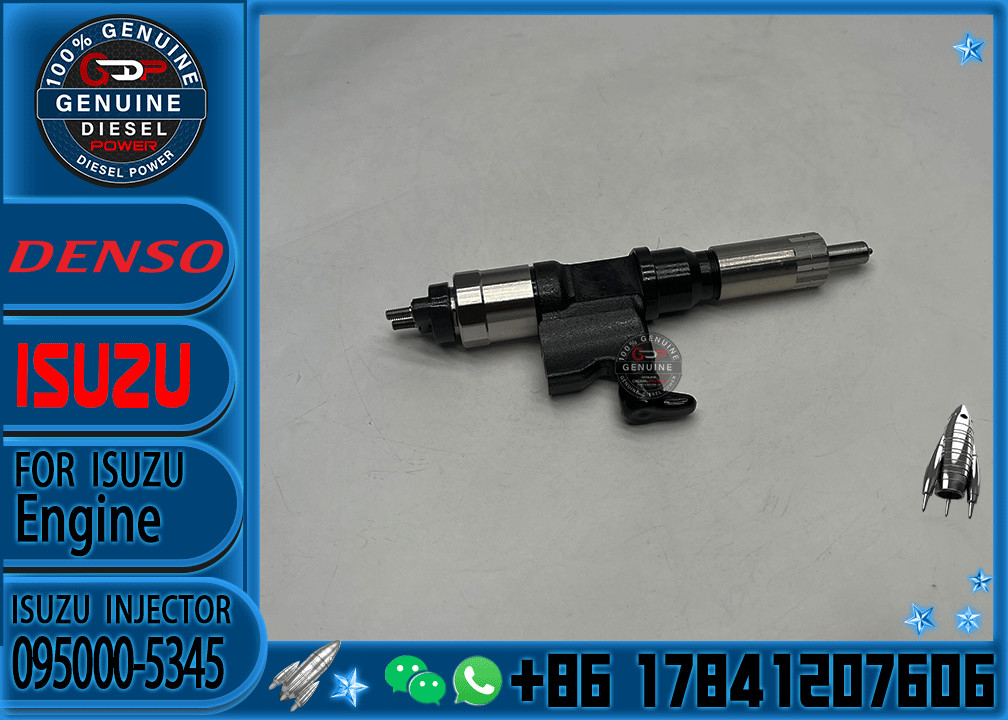Fuel Injector 095000-5345 8-97602485-7 8-97602485-4 8-97602485-0 095000-5344 For Engine 4HK1/6HK1
