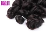 No Shedding Raw Indian Loose Wave , Cuticle Aligned Hair From Very Young Girls