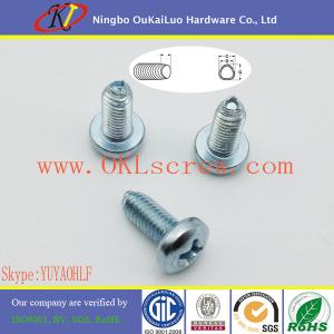 Wholesale Hardened Steel Zinc Plated Pan Head Taptite Trilobular Thread Rolling Screws from china suppliers