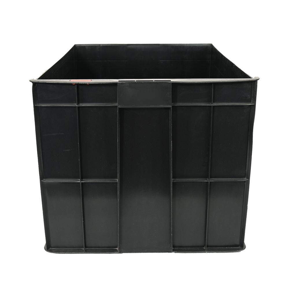 NO Foldable Home Plastic Shipping Turnover Crate for Customized Logo and Safe Moving