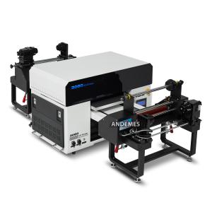 Wholesale UV Ink Andemes High Speed 2 XP600 Print Head Uv Dtf Film Printer 3 In 1 A3 30cm Uv Dtf Sticker from china suppliers