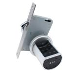 stainless steel tubular key covers wall zipper slider panel fasteners cam lock