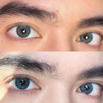 KSSEYE Girl Grey Colour Eye Contact Lens High Moisture Content For Cosmetic