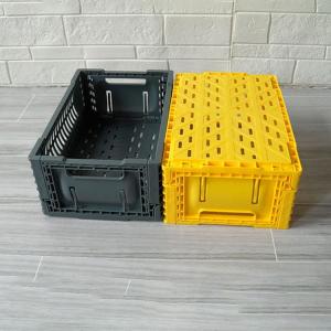 Wholesale Small Vented Collapsible Storage Crate PP Plastic For Snack Fruit from china suppliers