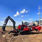 High Horsepower Tractor Crawler Cultivator Bulldozer Agricultural Mountain