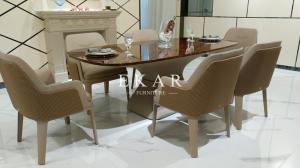Wholesale Popular Design of Furniture Store Granite Dining Table W001D1E from china suppliers