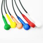 Holter Patient Monitor ECG Cable 6 Leads Compatible Schiller MT200 MT101