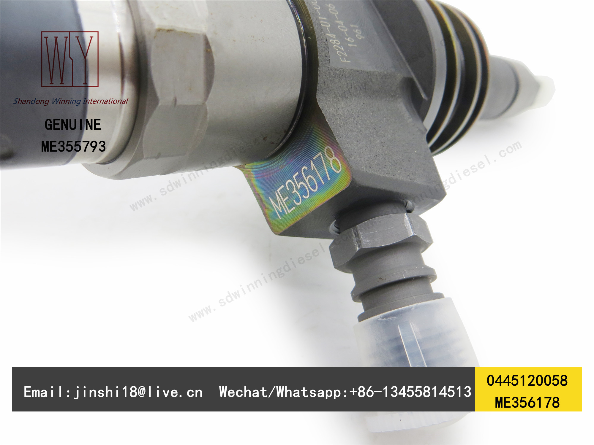 BOSCH GENUINE AND BRAND NEW FUEL INJECTOR 0445120058, ME356178, ME355793, ME 356178, ME 355793