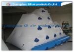 White Floating Iceberg Inflatable Water Toy For Water Sports Climbing