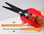 SINSEUNG P4 Plastic Handle SK5 High Carbon Steel Scissors Pruning