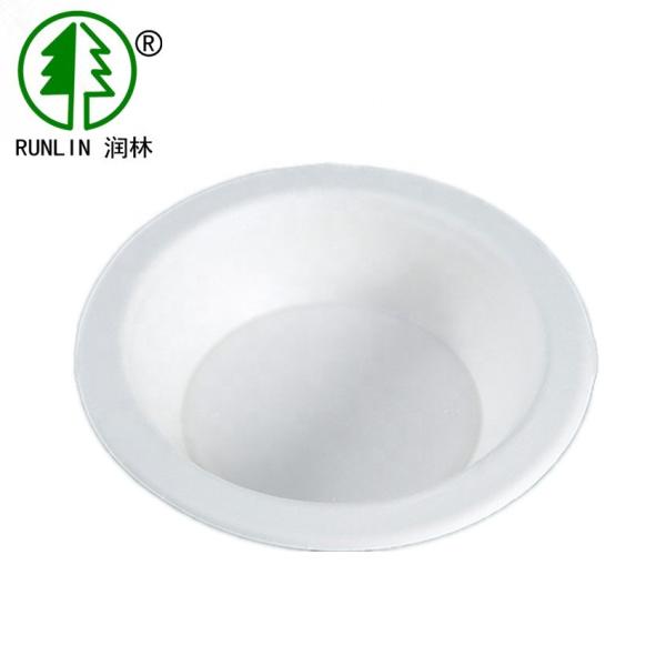 Festival Parties Biodegradable Sugarcane Bagasse Bowl BRC Disposable Soup Bowls