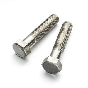 Wholesale High Quality DIN931 DIN933 Stainless Steel Hex Bolt High Tensile Bolts And Nuts from china suppliers