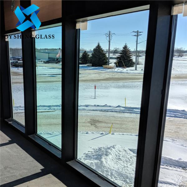 Customized Low-E Tempered Vacuum Glass For Curtain Wall Glass