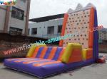 Custom Made Commercial grade PVC tarpaulin Inflatable Climbing Wall Sports Games