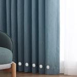 Outdoor Shower Curtain Magnets with Heavy Duty Rubber Weights Rubber Color Black