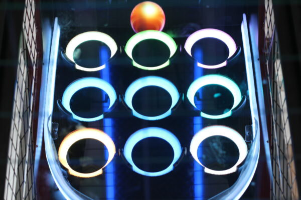 1 Player Ticket Redemption Game Machine Jet Ball Alley With Video Display