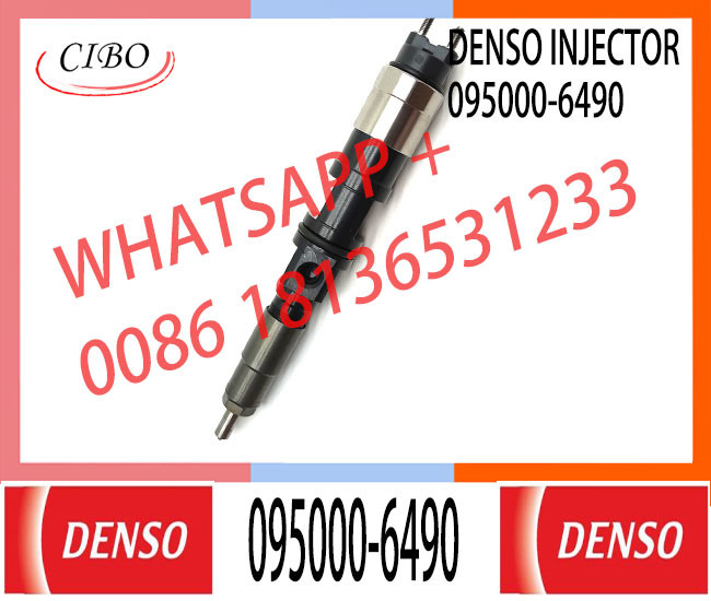 common rail injector 095000-6490 RE546781 RE524382 HPCR Engine 4045T, 6068T S350 fuel injector 095000-649