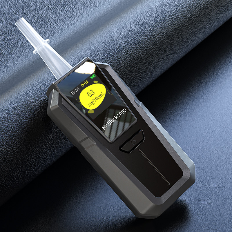 Semiconductor Alcohol Breath Analyser Easy Use Detection Range 0-400mg/100ml
