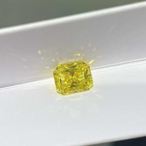 Wholesale Radiant Cut Synthetic Lab Created Yellow Diamonds 2-2.99 Carat from china suppliers