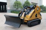Snow dozer for mini skid steer loader