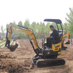 Wholesale Agricultural Super Micro Micro Digger Excavator Mini Excavator Digger 2000Kg from china suppliers