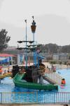 Fiberglass Aqua Play Equipment Pirate Ship Used to Build Water Parks