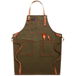 Wholesale Waterproof Bib Aprons Kitchen Cook Chefworks Bib Apron Customized Logo from china suppliers