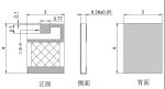 300 Watt DC-6MHz Electrode Resistance CVD Chip Termination Electrode ：Gold