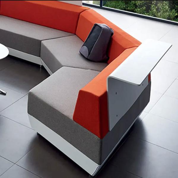 Microfiber Leather Office Sofa set