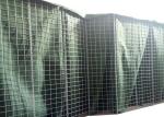Defensive Welded Hesco Barrier Blast Wall Hesco Bastion 100x100mm