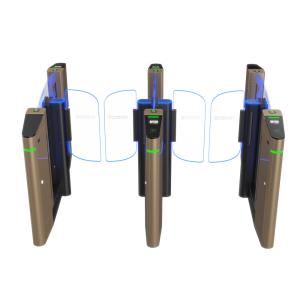 Wholesale Fully Automatic Speed Lane Crowd Entrance Barrier Speed Gates For Airports And Lobbies from china suppliers