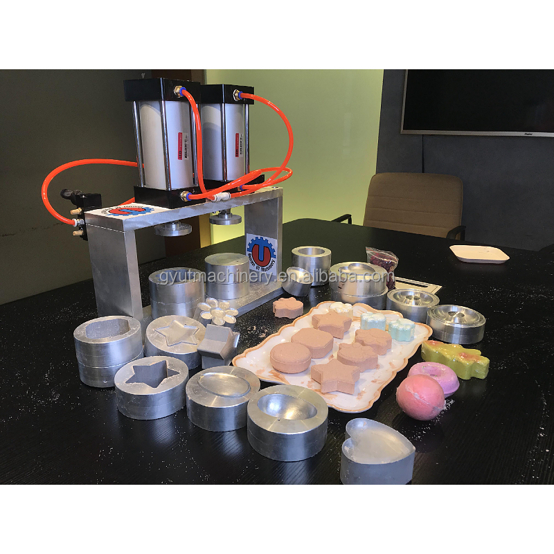 Full Automatic Natural Bath Bomb Ball Foaming Press Machine for Salt Ball Oil Press