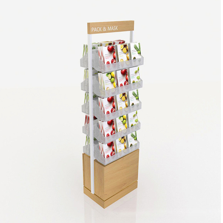 Exquisite Wooden Cosmetic Store Furniture Modern Various Shapes Available