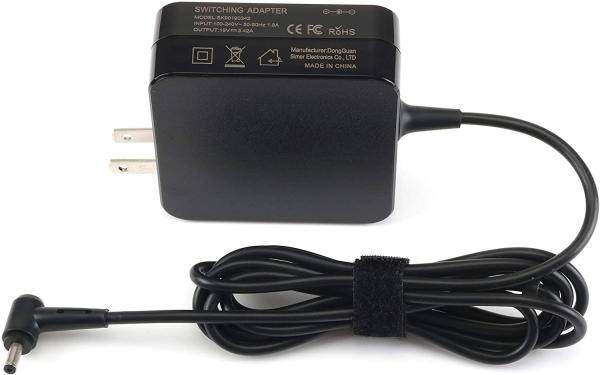 ASUS AC Power Adapter Charger 65w 19V 3.42A 4.0x1.35 Tip For Asus X540SA X540UA