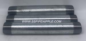 Wholesale ERW Forged Galvanized Pipe Nipple Customized 1.5-10mm Wall Thickness from china suppliers