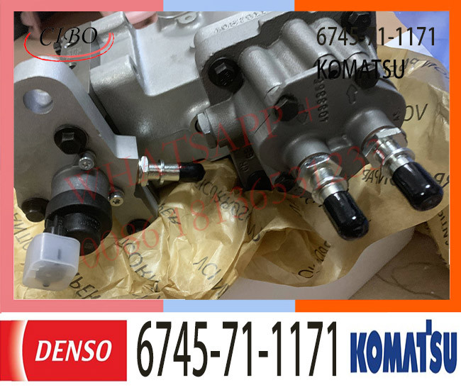 6745-71-1171 KOMATSU Diesel Engine Fuel Pump 3973228 4951501 6745-71-1170 6745-71-1171 For PC300-8 6D114 WA430-2 Engine