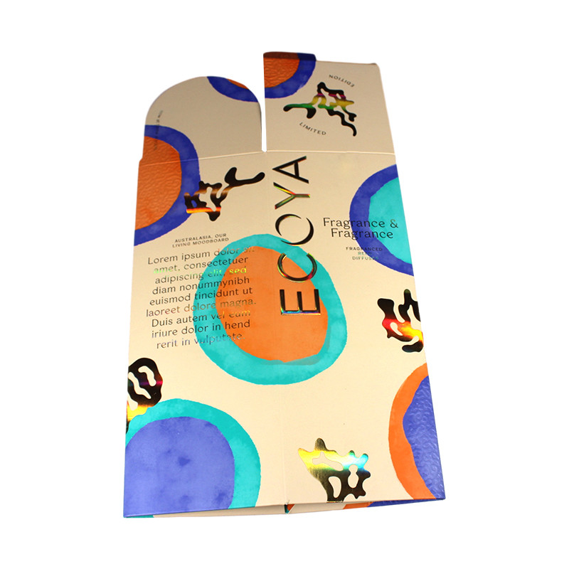 Cosmetics Display Spot UV Custom Paper Packaging Box 20 Cm X 20 Cm X 10 Cm