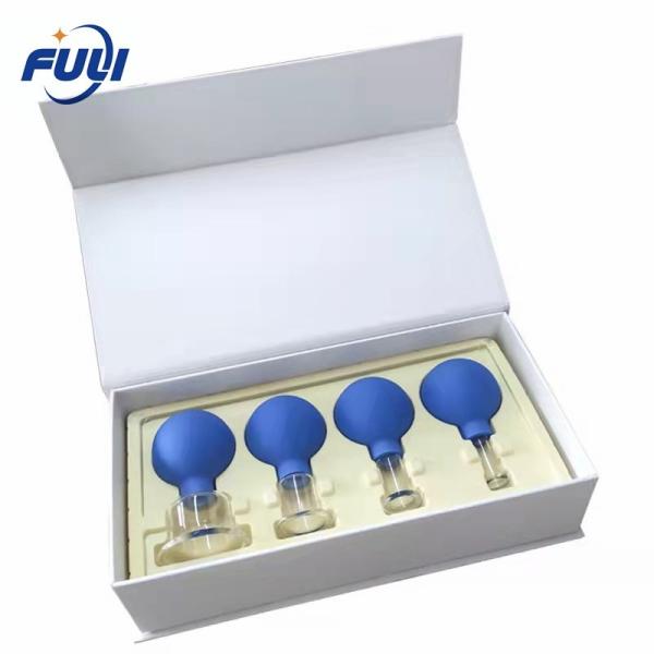4 Pcs 15/25/35/55mm Different Sizes Suction Cup Kit Cupping Set Vacuum Cupping