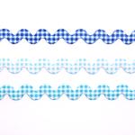 Dots 100% Polyester 1cm Dress Zig Zag Rick Rack Trim
