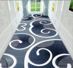 Coil Crystal Velvet Custom Commercial Floor Mat For Entrance Corridor Stairway