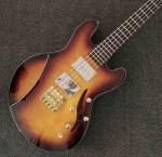 5 Strings Bass Guitar CS Color Electric Guitar,Flamed Top Natural Color Back