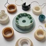 Industrial Commercial Temperature Resistant Silicone Moulding Parts NBR CSM EPDM