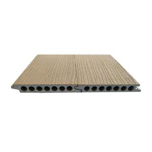 Wholesale 18mm Thick PVC Outdoor Fireproof Composite Deck Floor for Balcony Engineered Flooring from china suppliers