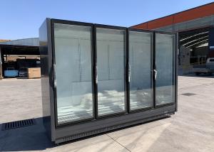 Wholesale Super Market Remote Four Glass Door Display Freezer Cabinets Multideck from china suppliers