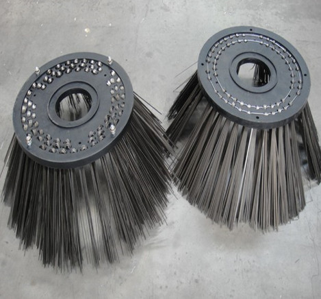 600mm Dia Steelwire Side Broom Kubota Recycled Street Sweeper Brushes