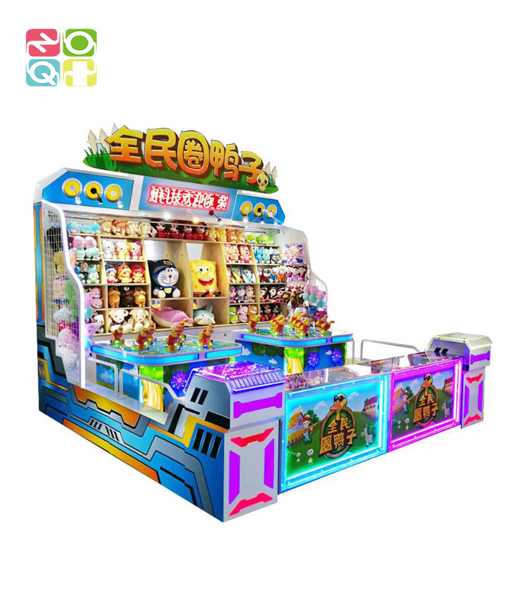 4 Players Carnival Game Booth For Bowling Dart Skill Game Entertainment