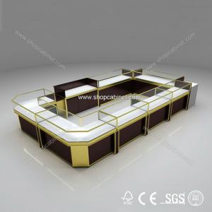 Wholesale showcase customized custom made jewelry showcase mall jewelry kiosk for sale from china suppliers