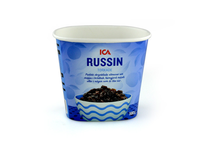 Innovative Square Paper Composite Cans with PE Cap for Dried Fruits
