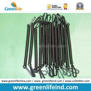 Wholesale Slim Expanding Spring Coiled Lanyard Tether W/Plastic Snap Hooks from china suppliers